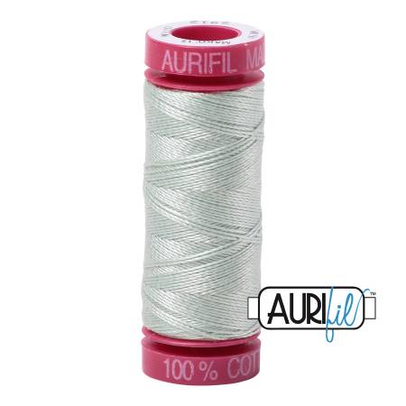 Aurifil 12 wt Cotton Thread 54 yds MK12SP50 2912 Platinum