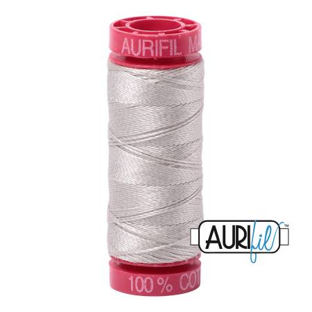 Aurifil 12 wt Cotton Thread 54 yds MK12SP50 6724 Moonshine