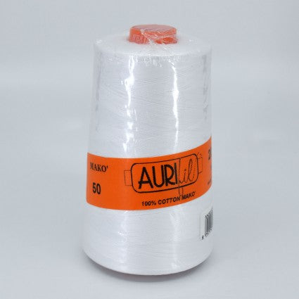 Aurifil 50 wt Cotton Thread 6452 yds MK50CO2024 White