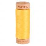 Aurifil 80 wt Cotton Thread 300 yds MK80SP280-1135 Pale Yellow