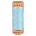 Aurifil 80 wt Cotton Thread 300 yds MK80SP280-2805 Light Grey Turquoise