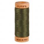 Aurifil 80 wt Cotton Thread 300 yds MK80SP280-5012 Dark Green