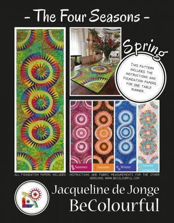 Becolourful The Four Seasons Table Runner by Jacqueline De Jonge BC2201 Spring