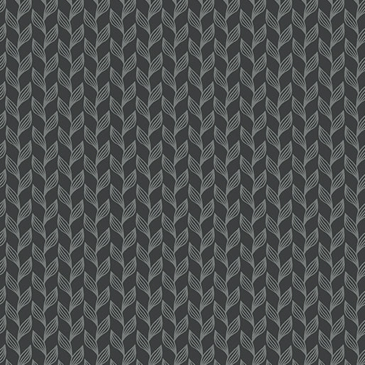 Benartex Fabrics Wander Lane II by Nancy Halvorsen Stalks 13659 13 Iron
