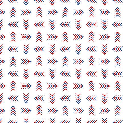 Blank Quilting Anthem by Satin Moon Designs Arrows 2489 01 White