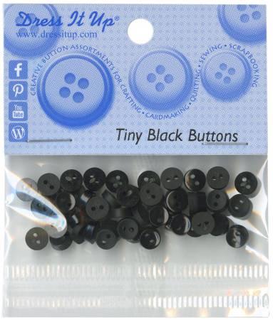 Buttons Tiny Black JJB1553