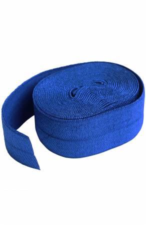 Fold Over Elastic 3/4" x 2 yards SUP211-2-Blast off Blue