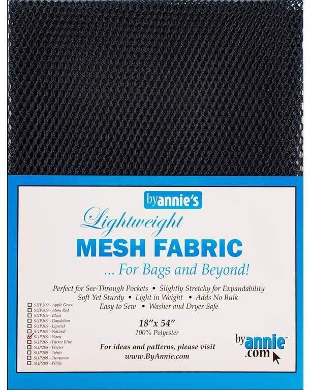 Light Weight Mesh Fabric 18" x 54" SUP209-NVY