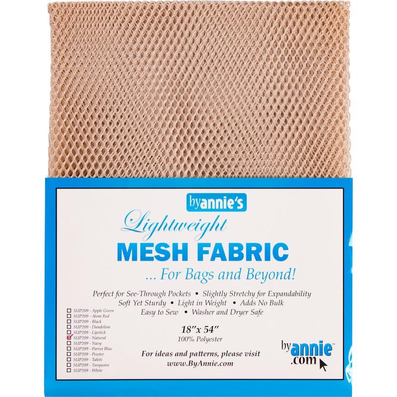 Light Weight Mesh Fabric 18" x 54" SUP209-NAT