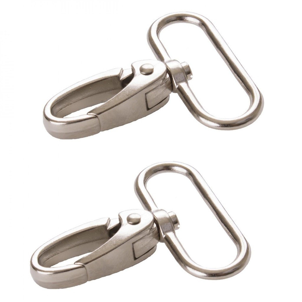 ByAnnie.com Swivel Hook 1.5" Nickel - Set of 2 #HAR15SWNTWO