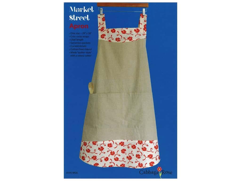 Cabbage Rose Market Street Apron Pattern CAR 195-MSA