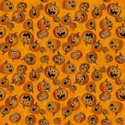 Clothworks All Hallows Eve by Sue Zipkin Y3820 36 Orange