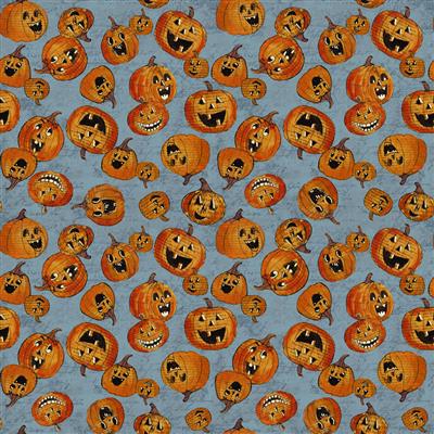 Clothworks All Hallows Eve by Sue Zipkin Y3820 88 Denim