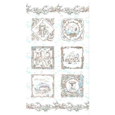 Clothworks Sandy Toes Panel Y4043 62