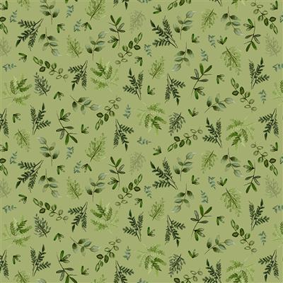 Clothworks Wild Wonder Y4077 24 Olive