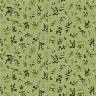 Clothworks Wild Wonder Y4077 24 Olive