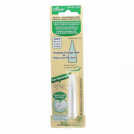 Clover Needlecraft Chaco Liner Pen Refill - White 4722CV