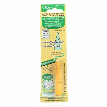 Clover Needlecraft Chaco Liner Pen Refill - Yellow 4723CV