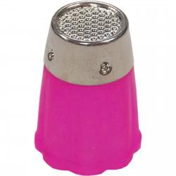 Clover Protect and Grip Thimble Medium CLO6026 Pink