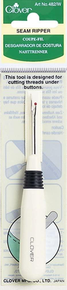 Clover Seam Ripper 482CV-WHT White