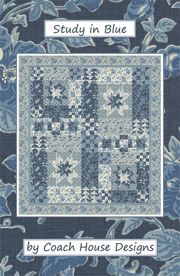 Coach House Designs Study in Blue Pattern CHD 2228