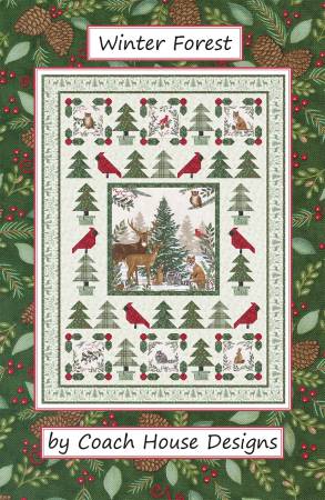 Coach House Designs Winter Forest Pattern CHD 2326