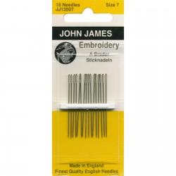 Colonial Needle Co. John James Embroidery / Crewel Needles Size 7 JJ135-07