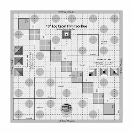 Log Cabin Trim Tool Duo 10" CGRJAW10