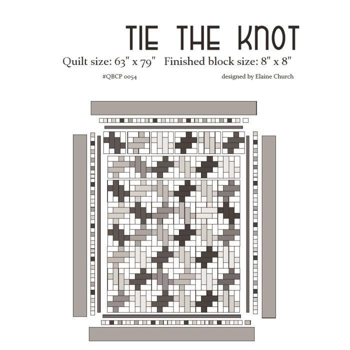 Cutie Collections Tie the Knot Pattern by Debby Brown #QBCP 0054