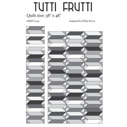 Cutie Collections Tutti Fruit Pattern by Debby Brown #QBCP 0050