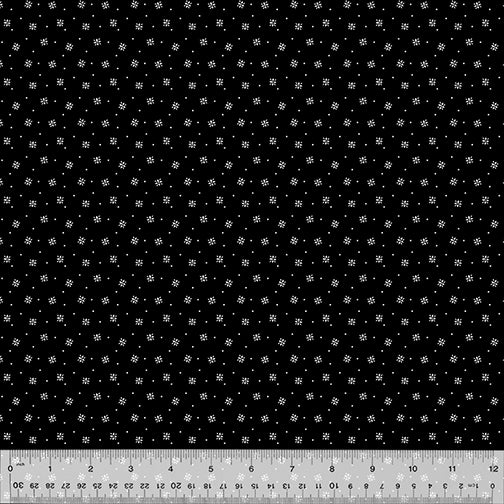 Windham Fabrics Pen & Ink by Whistler Studios Stellar 53568-2 Black