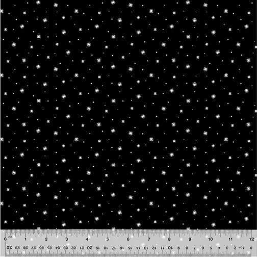 Windham Fabrics Pen & Ink by Whistler Studios Twinkle 53572-2 Black