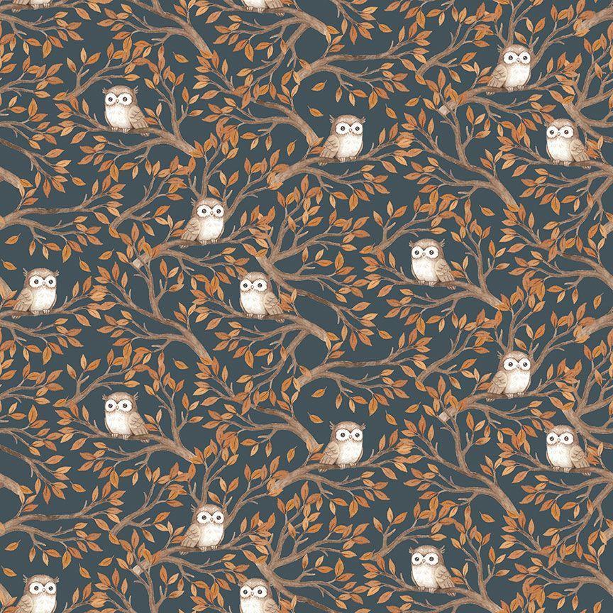 Dear Stella Little Forest Digital Print Owls Stella DNS2307 Iron