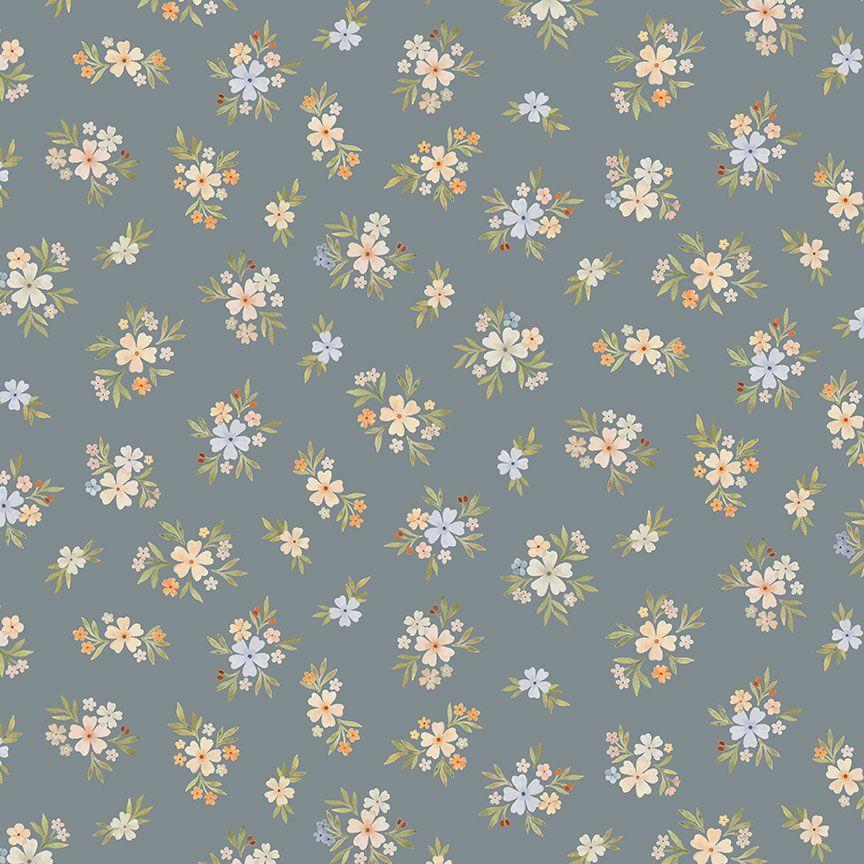 Dear Stella Little Forest Digital Print Posies Stella DNS2305 Sage