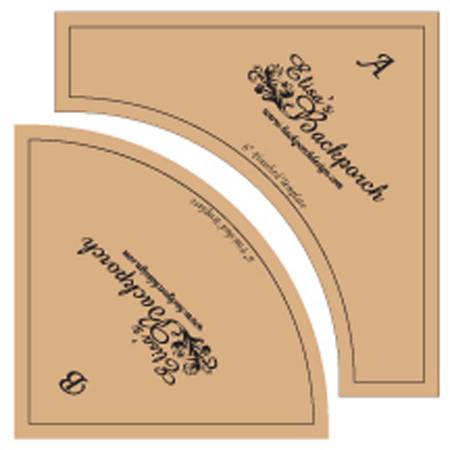 Elisa's Backporch Designs 6 Inch Quick Curves Acrylic Template # EBD011