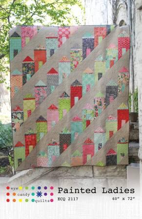 Painted Ladies Quilt Pattern ECQ2117