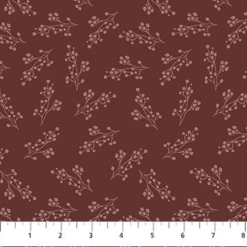 Figo Fabrics Trek Ditsy Rust 90798 36