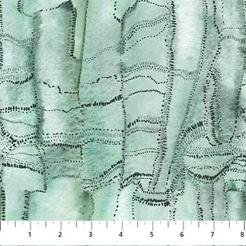 Figo Fabrics Trek Rocks Green 90797 60