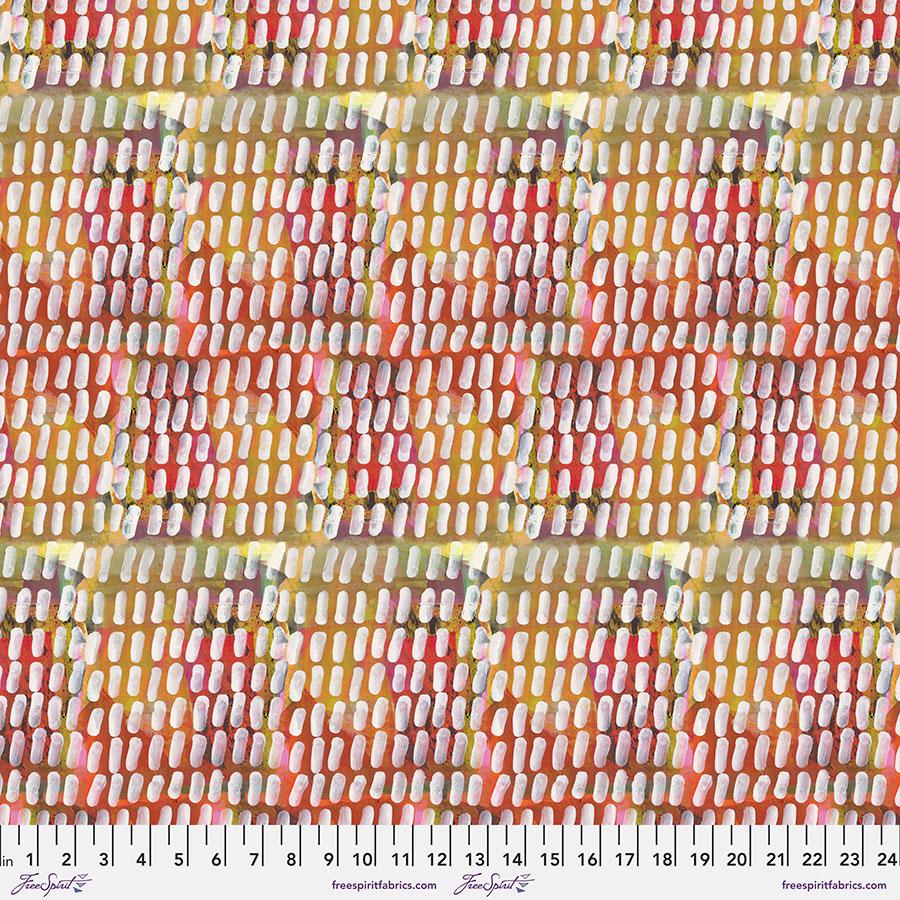 FreeSpirit Fabric Root Digital Collection by e bond Bits PWEB027.Rainbow