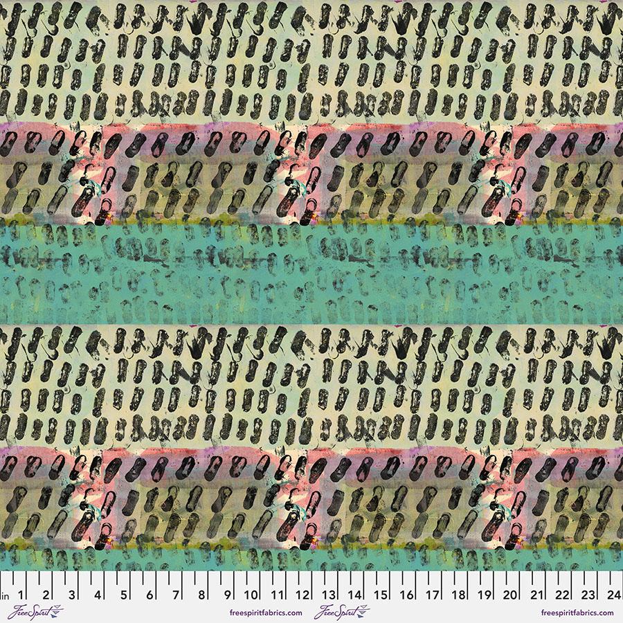 FreeSpirit Fabric Root Digital Collection by e bond Stems PWEB030.Komorebi