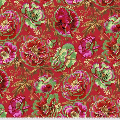 FreeSpirit Fabrics August 2021 by Philip Jacobs Dorothy PWPJ109.Red