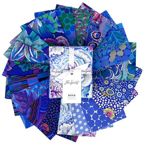 FreeSpirit Fabrics Class Plus Fat Quarter Bundle by Kaffe Fassett FB4FQGP.Lake