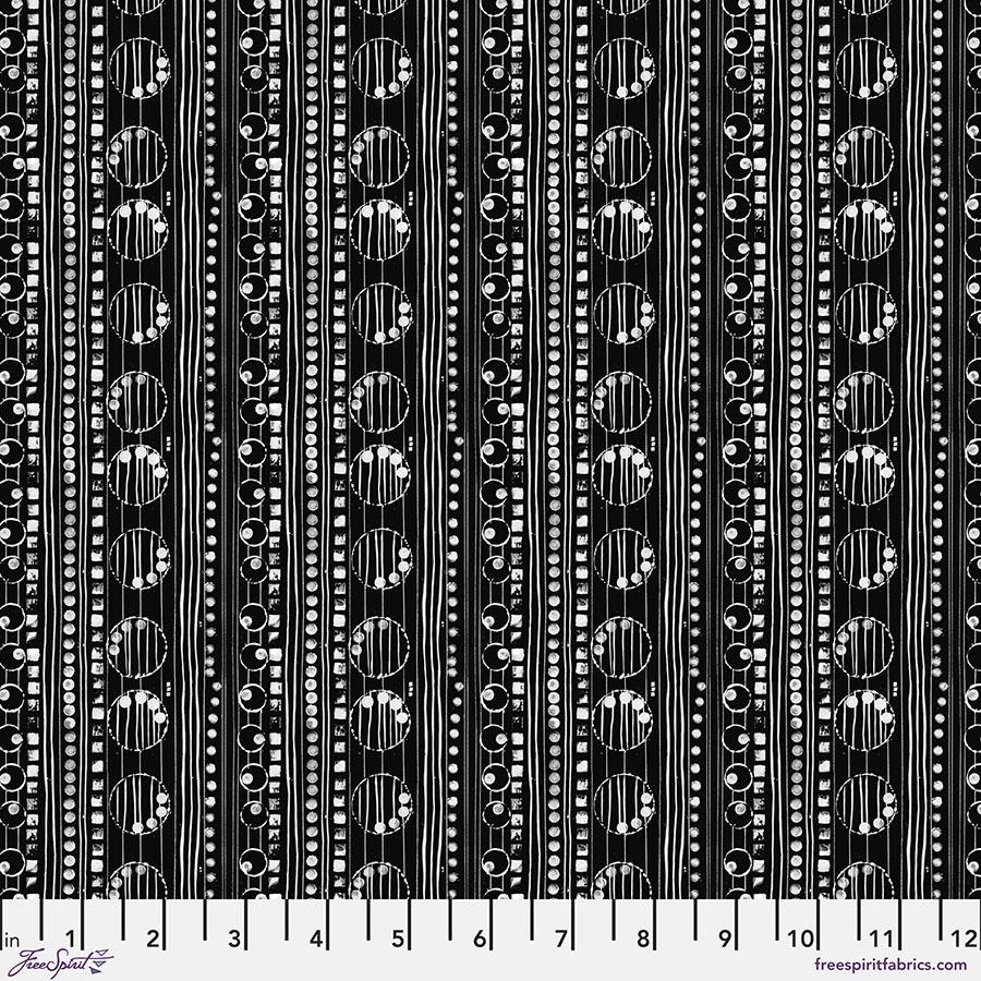 FreeSpirit Fabrics Cool Breeze by Katie Pasquini Masopust Stratus PWKP047.Black