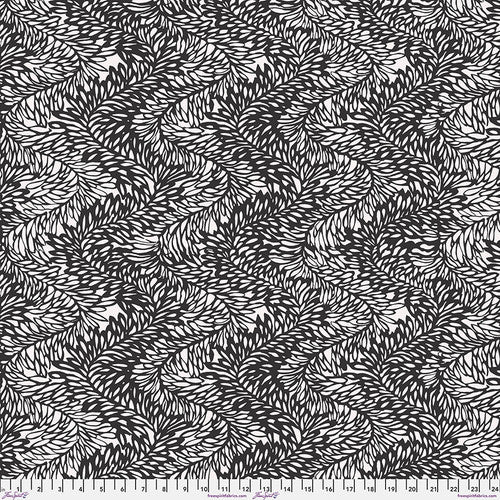 FreeSpirit Fabrics Cottage Garden by Snow Leopard Designs PWSL140 Black