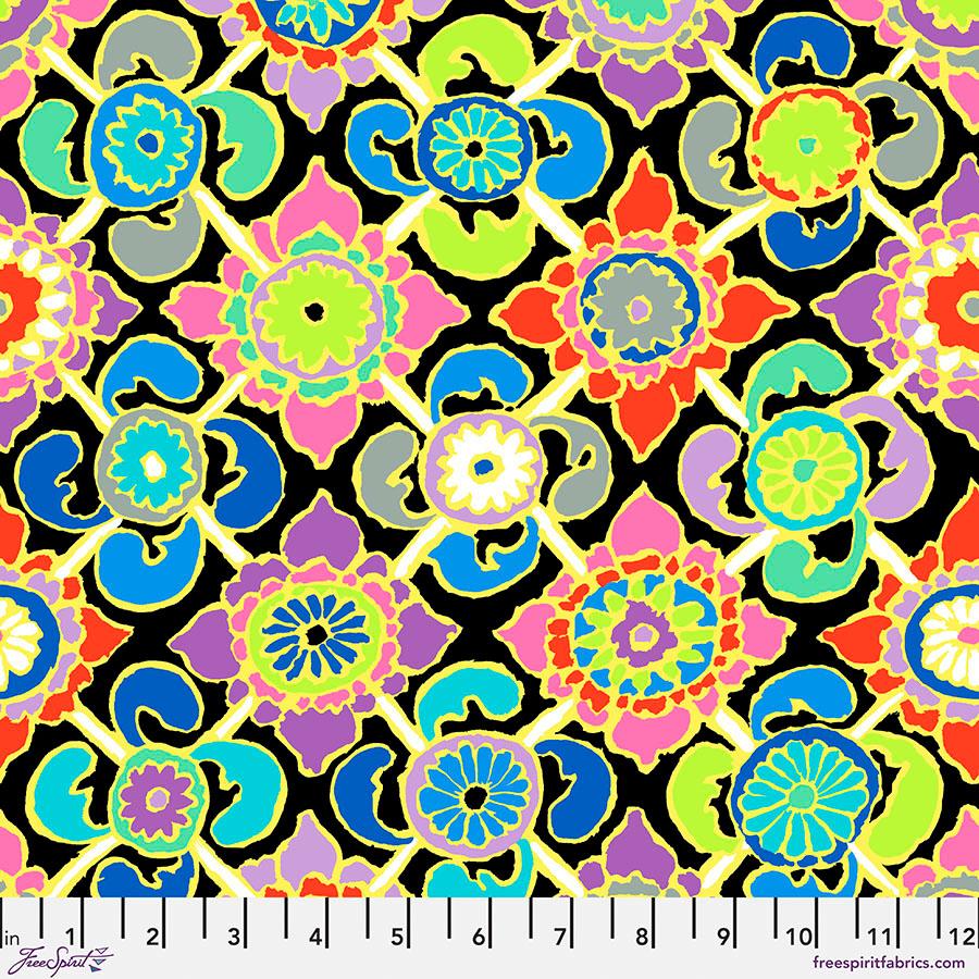 FreeSpirit Fabrics February 2023 by Kaffe Fassett Tudor PWGP195.Contrast