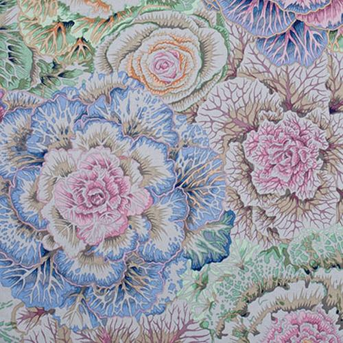 FreeSpirit Fabrics Kaffe Fassett Classics by Philip Jacobs Brassica PWPJ051.Grayx Gray