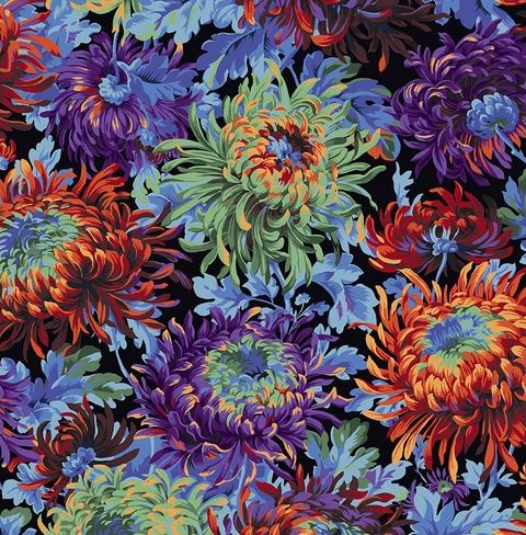 FreeSpirit Fabrics Kaffe Fassett Classics Shaggy PWPJ072.Black