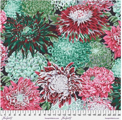 FreeSpirit Fabrics Kaffe Fassett Collective February '22 Collection Japanese Chrysanthemum by Philip