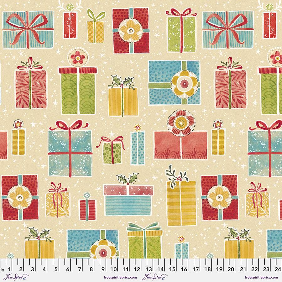 FreeSpirit Fabrics Oh Christmas Tree by Cori Dantini Share Your Gifts PWCD042.XCraft