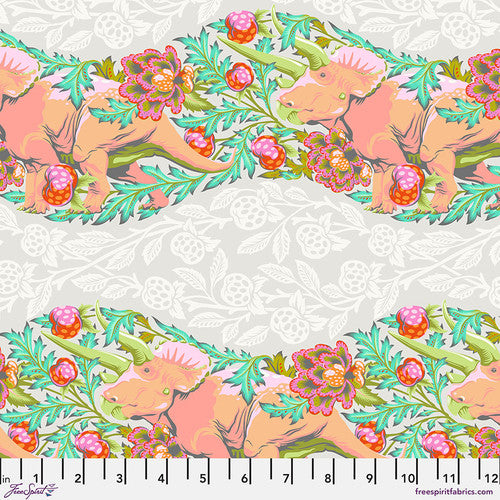 FreeSpirit Fabrics Roar! PWTP223.Blush